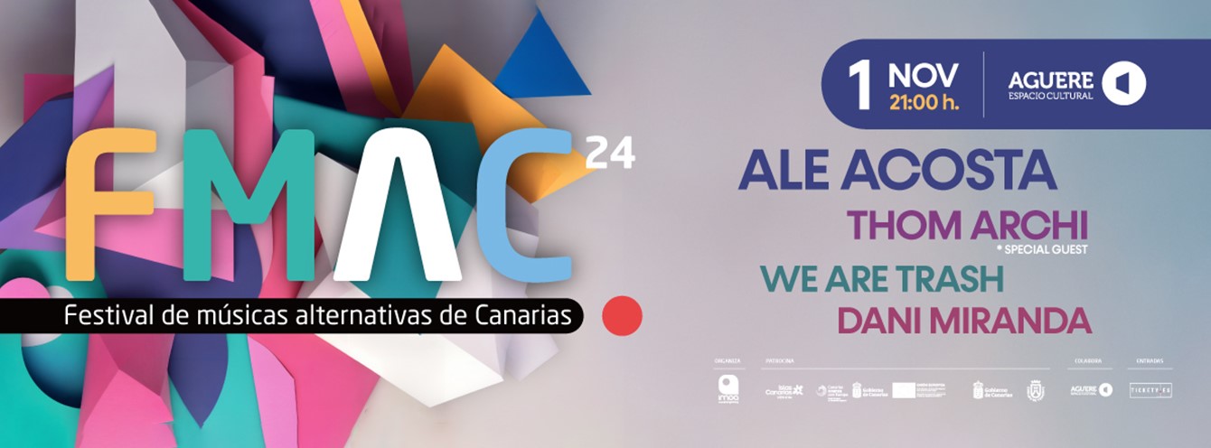 Ale Acosta presenta ‘El Porvenir’ en el Festival de Músicas Alternativas de Canarias 2024